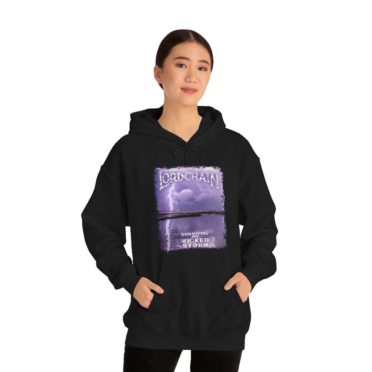 Lordchain – Surviving The Wicked Storm Pullover Hooded Sweatshirt 185MD