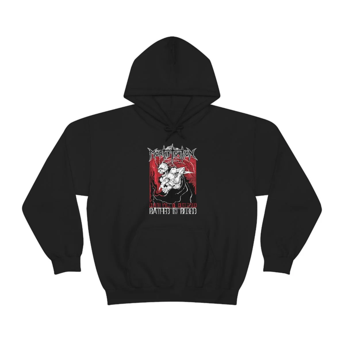 Mortification - Bathed In Blood Pullover Hooded Sweatshirt 18500