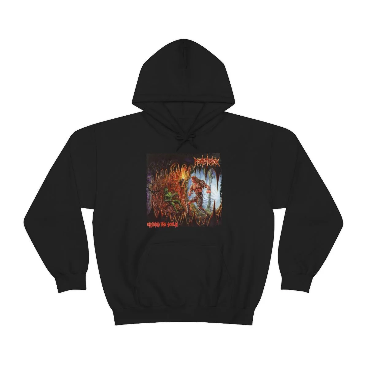 Mortification - Erasing the Goblin Cavern Version Pullover Hooded Sweatshirt (18500)