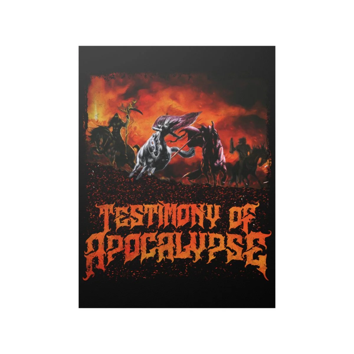 Testimony of Apocalypse Posters