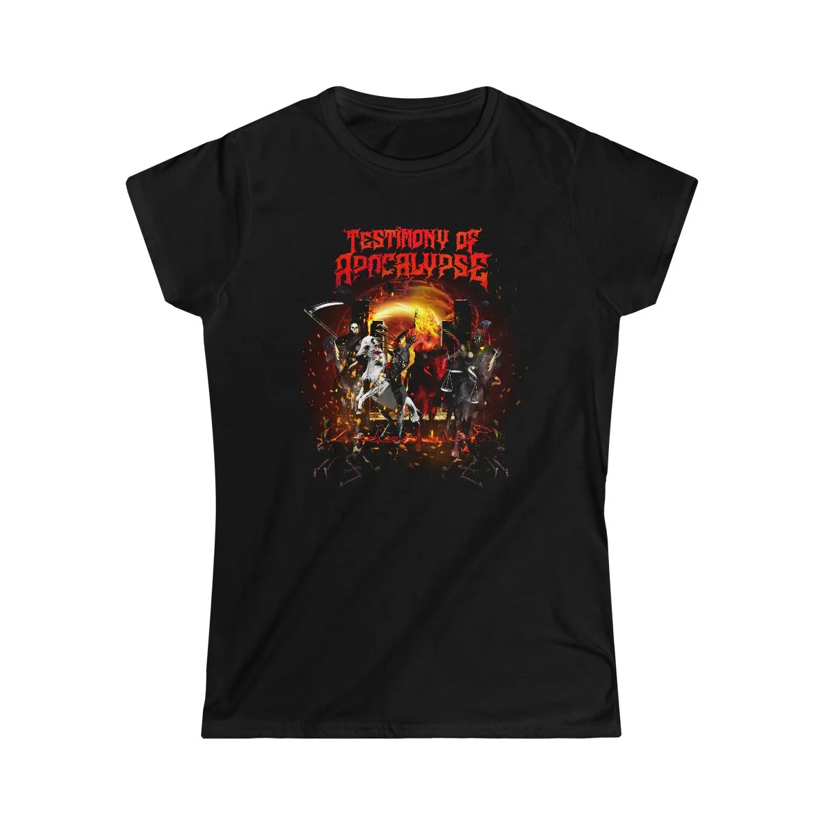 Testimony Of Apocalypse - Unleashed Women's Short Sleeve Tshirt