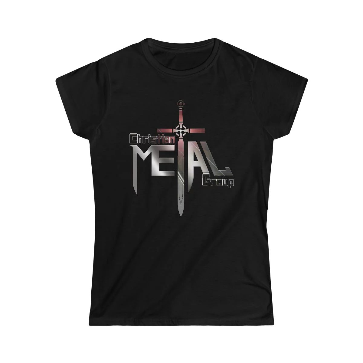 Christian Metal Group Logo Women's Short Sleeve Tshirt