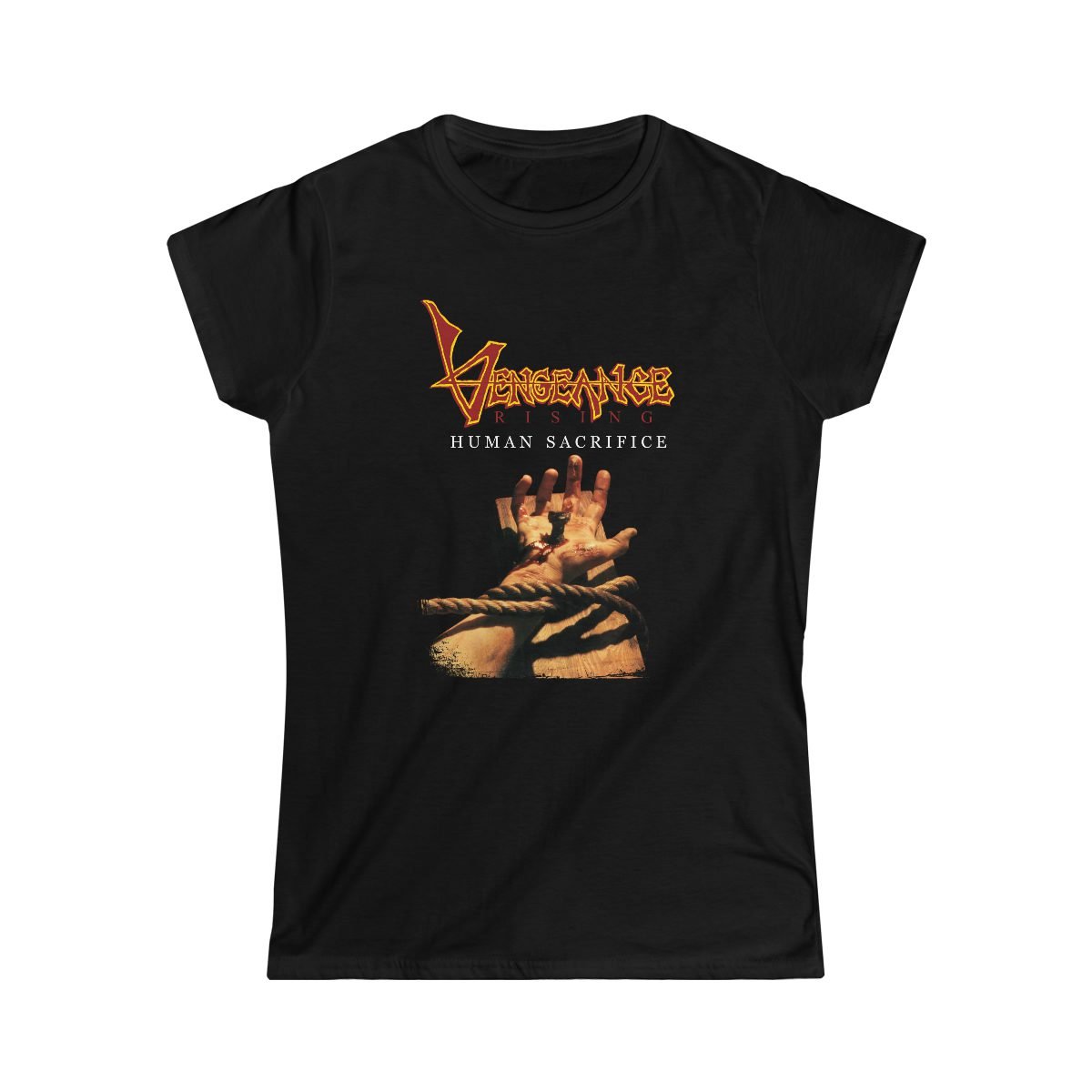 Vengeance Rising – Human Sacrifice Women’s Short Sleeve Tshirt 64000L