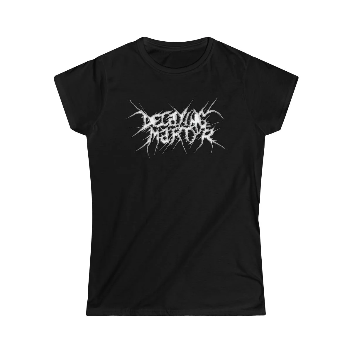 Decaying Martyr 3D Logo Women's Short Sleeve Tshirt