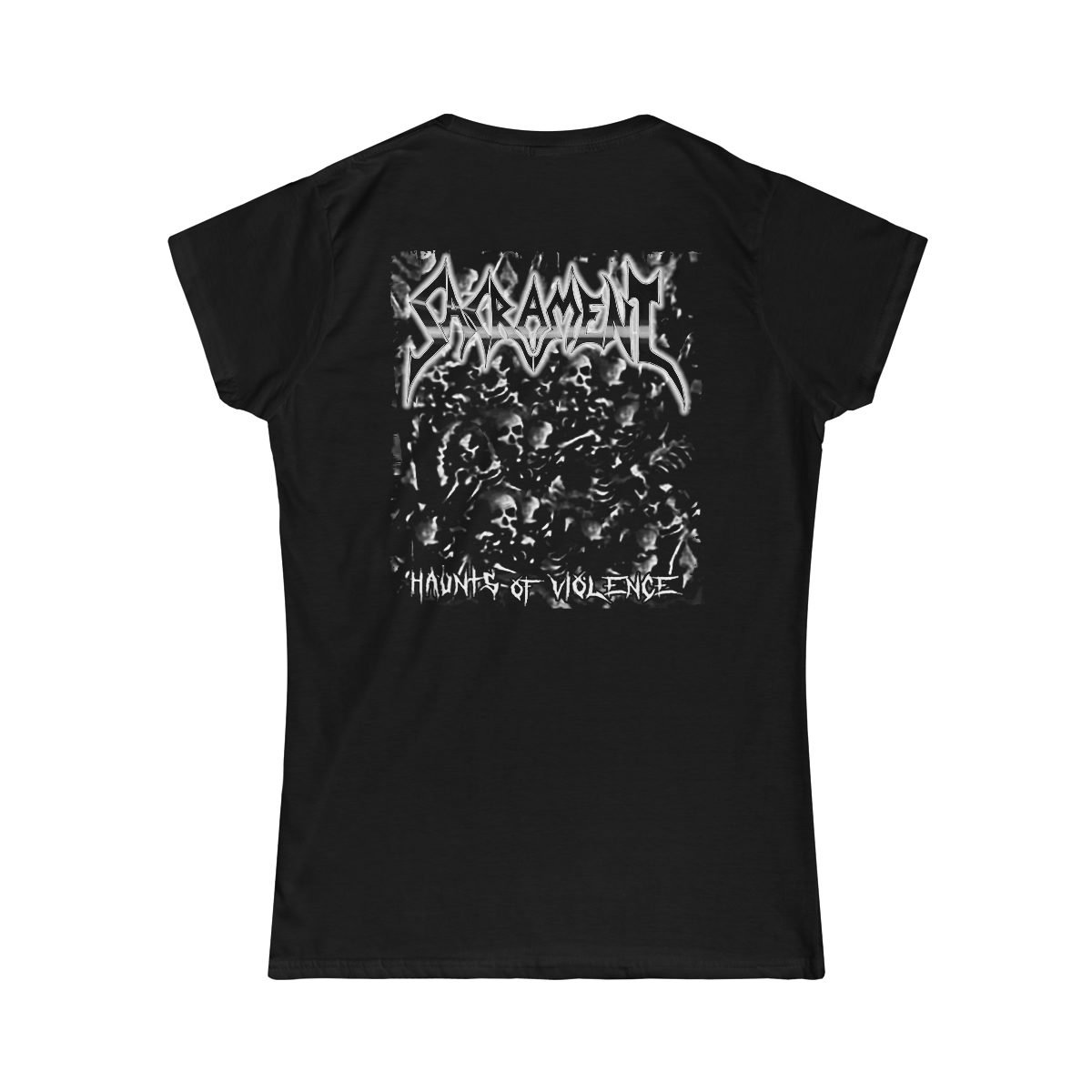 Sacrament – Haunts of Violence 2022 Women’s Short Sleeve Tshirt 64000LD
