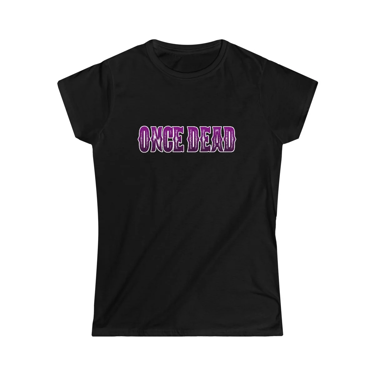 Once Dead Logo Women's Short Sleeve Tshirt