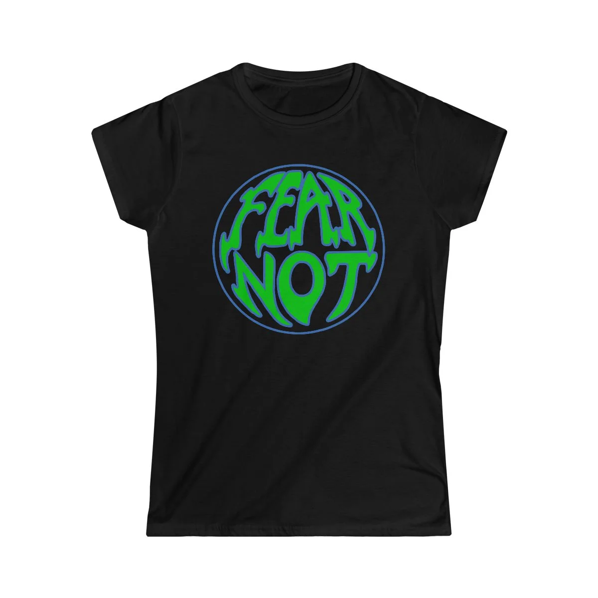 Fear Not Circle Logo Women's Short Sleeve Tshirt
