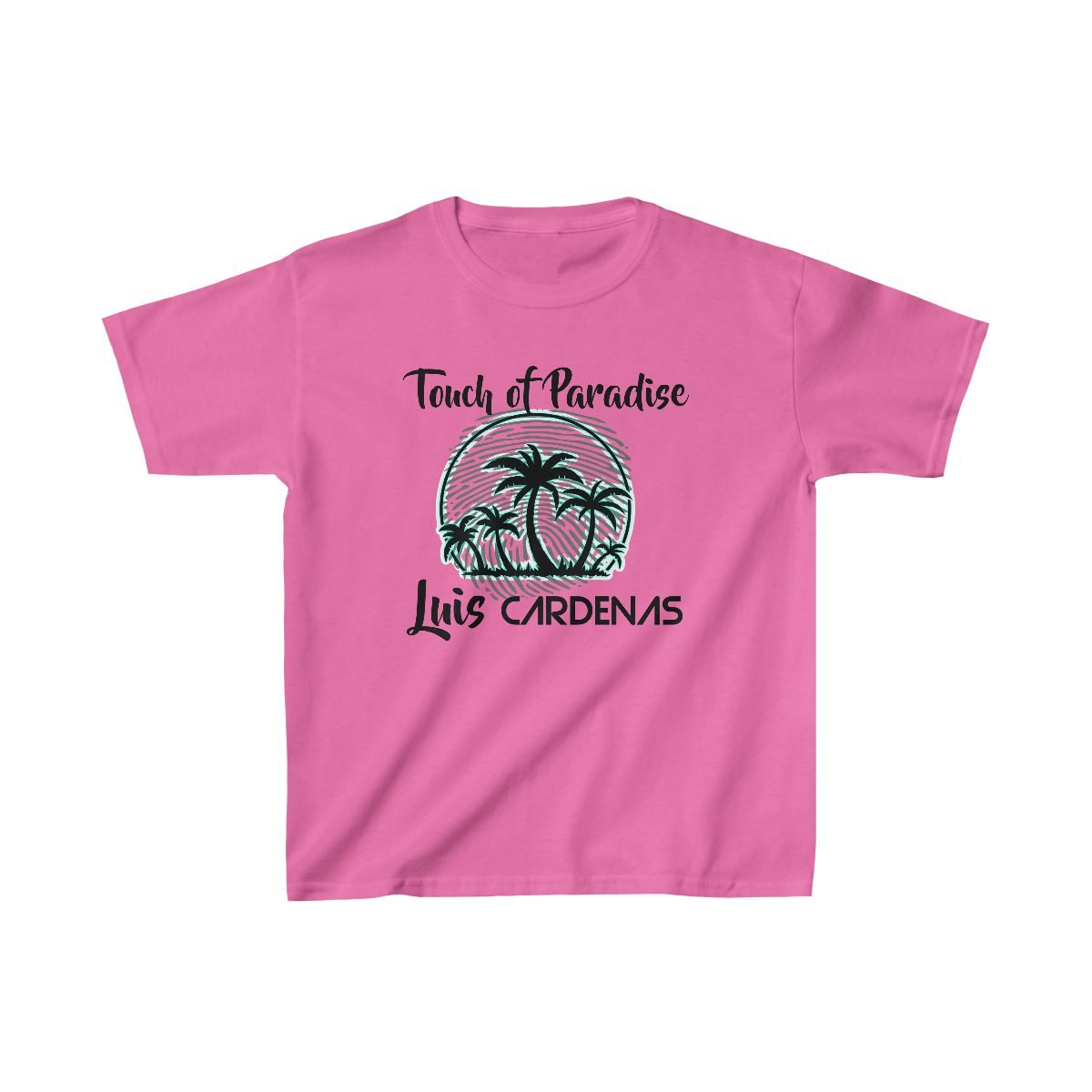 Luis Cardenas – Touch of Paradise Children’s Short Sleeve Tshirt