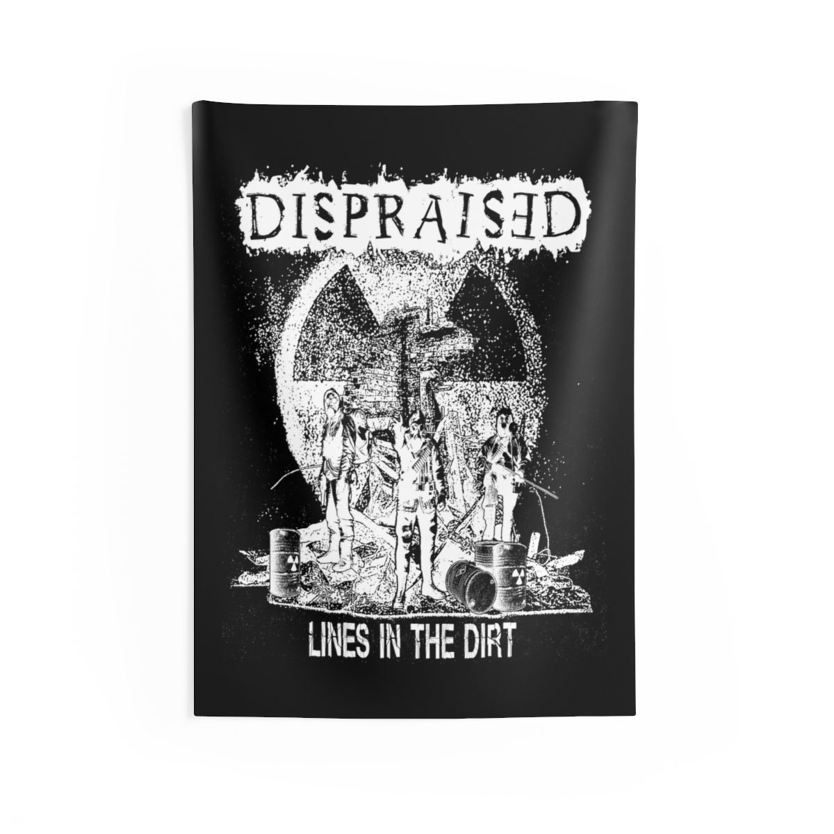 Dispraised – Lines In The Dirt Indoor Wall Tapestries