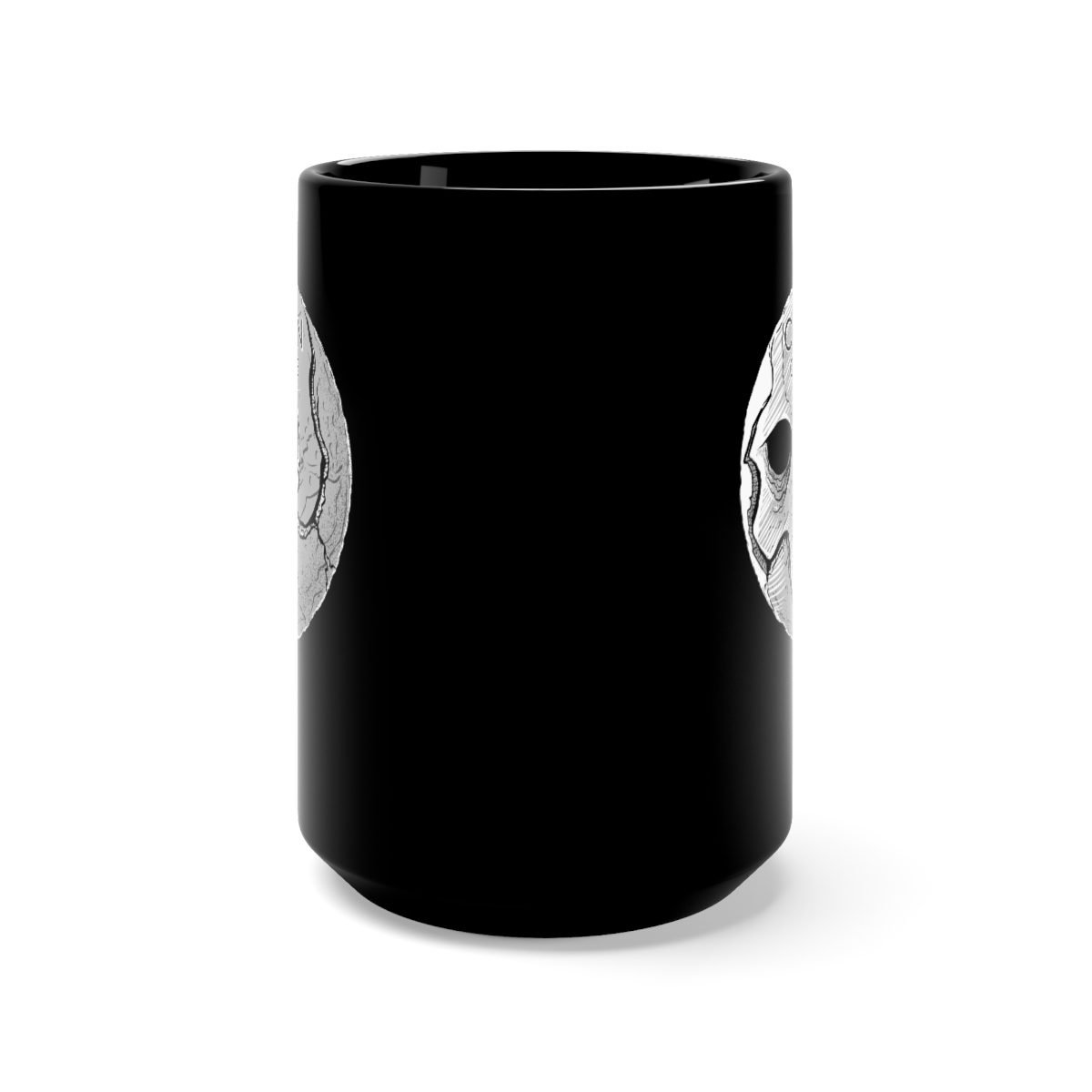 The Charon Collective Official Logo 15oz Black Mug