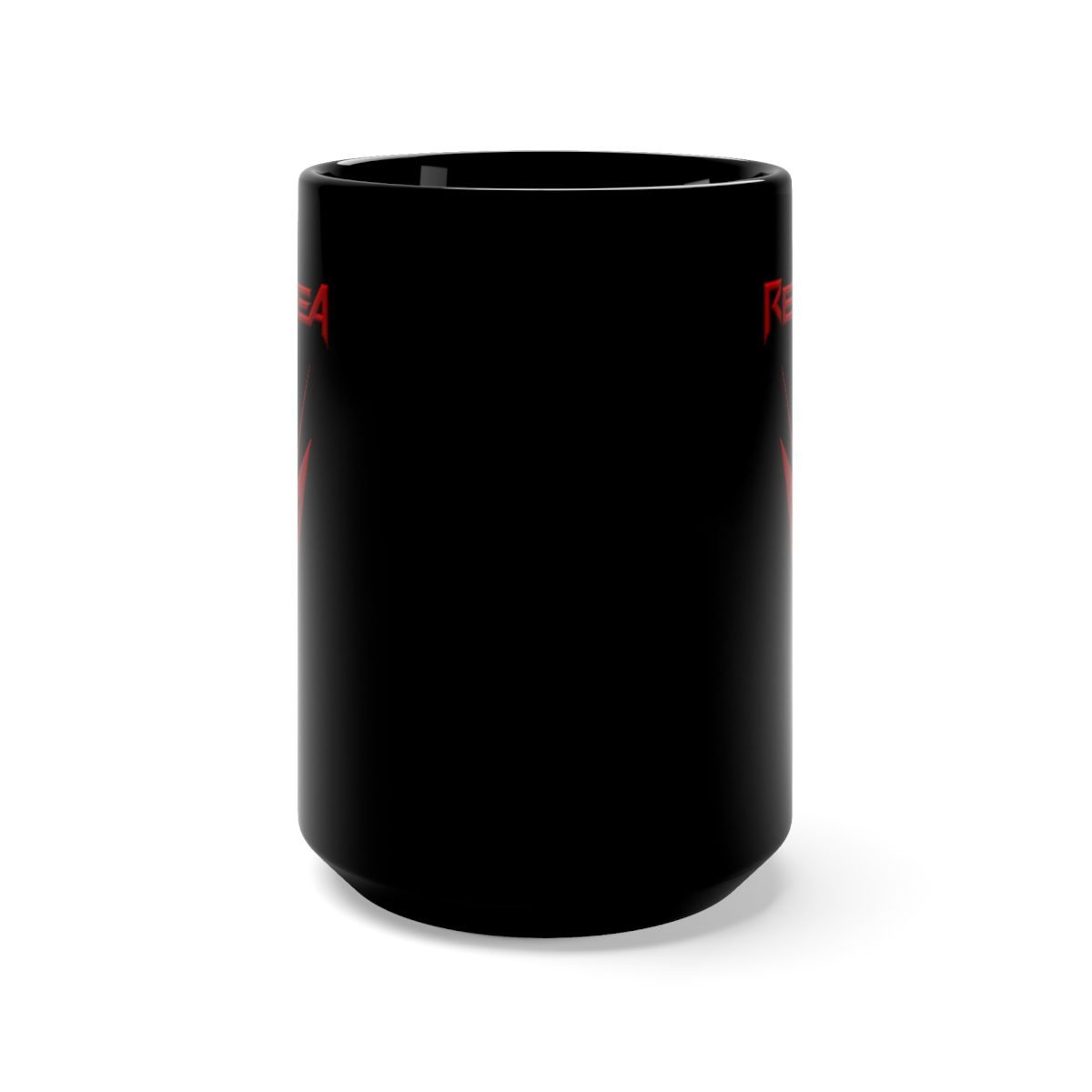 Red Sea Textured Logo 15oz Black Mug