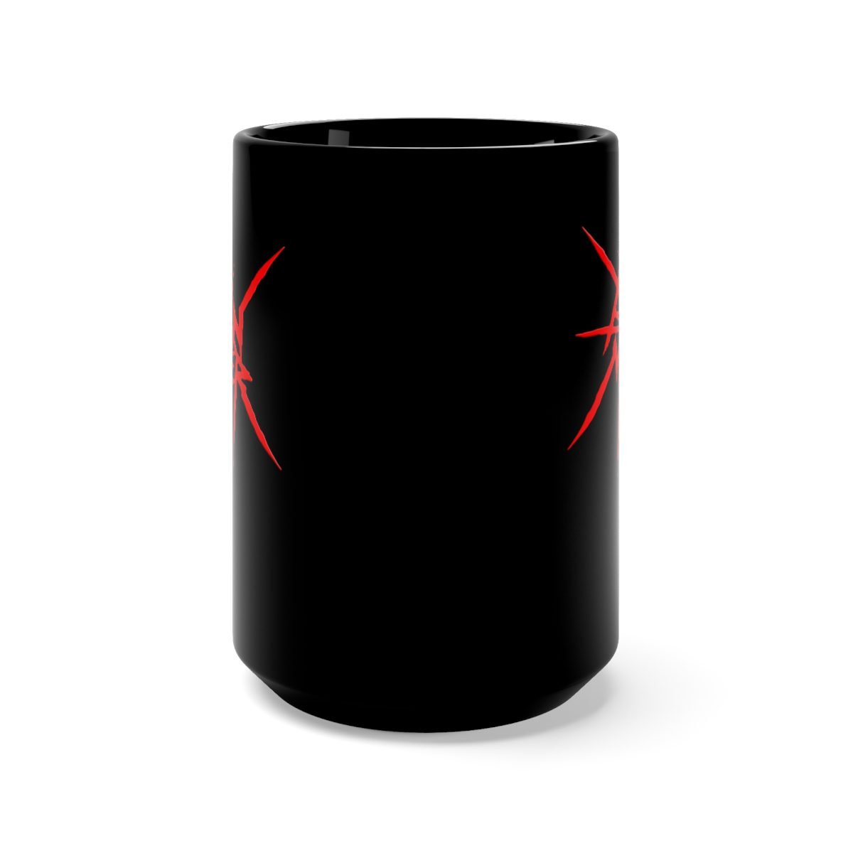 Brain Matter – Red Logo 15oz Black Mug