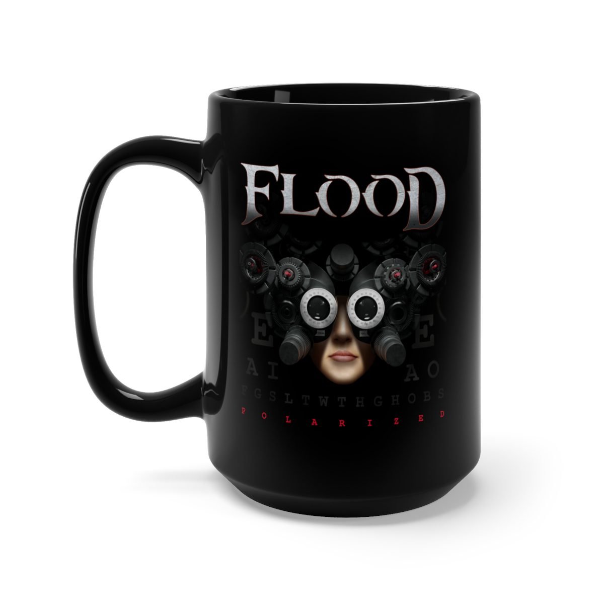 FLOOD – Polarized 15oz Black Mug
