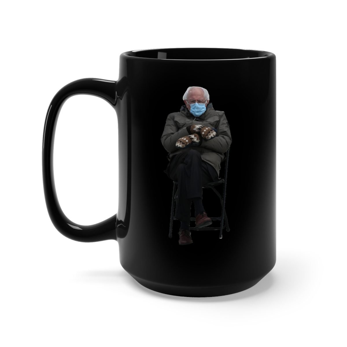 Bernie Sanders Black Mug 15oz