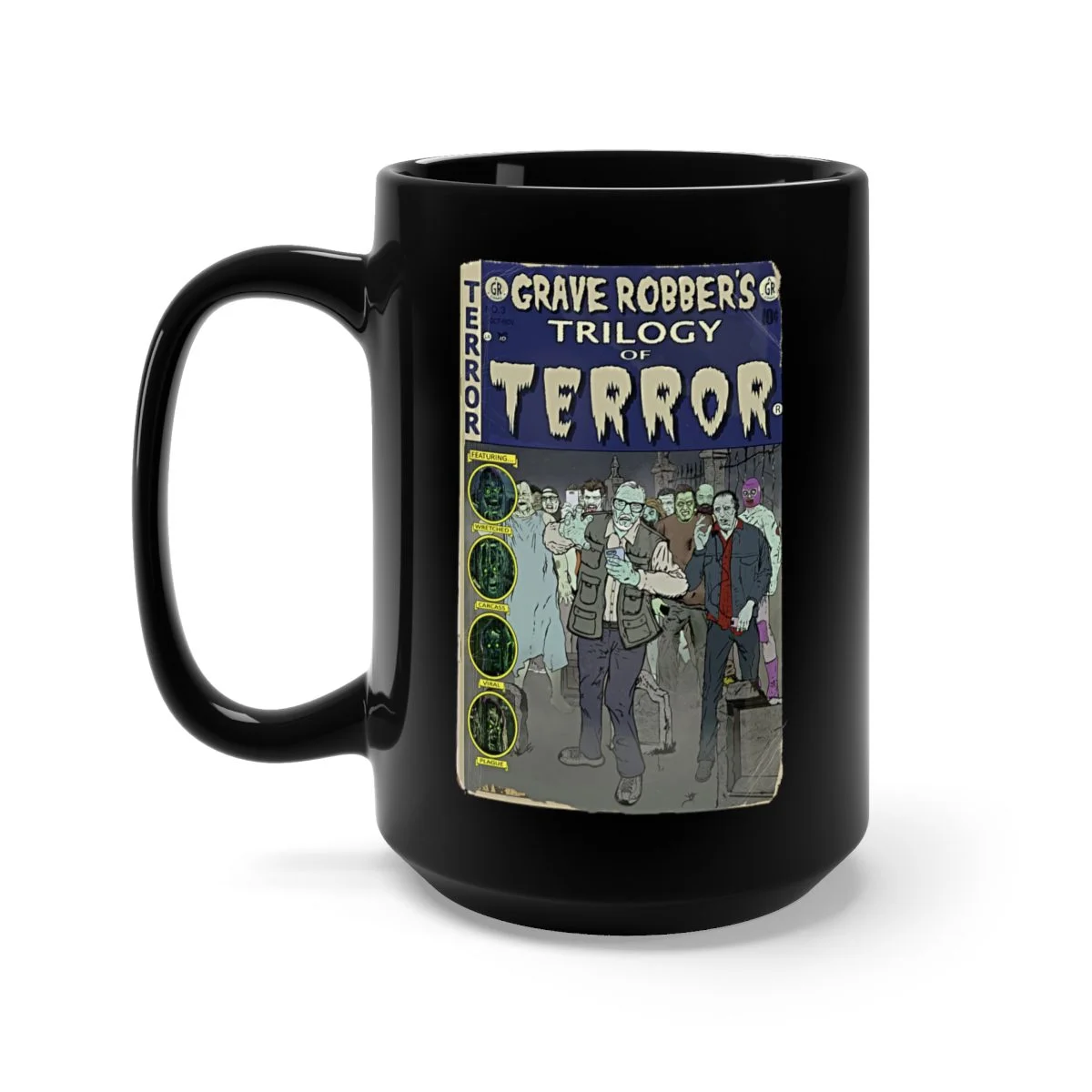 Grave Robber - Zombieland 15oz Black Mug