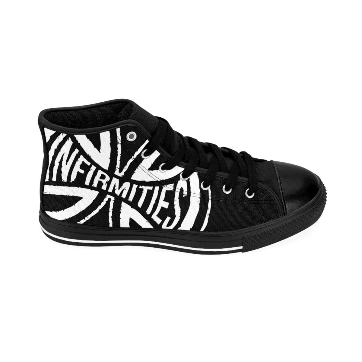 Infirmities Salinas Street Punk Women's High-top Sneakers - Image 7