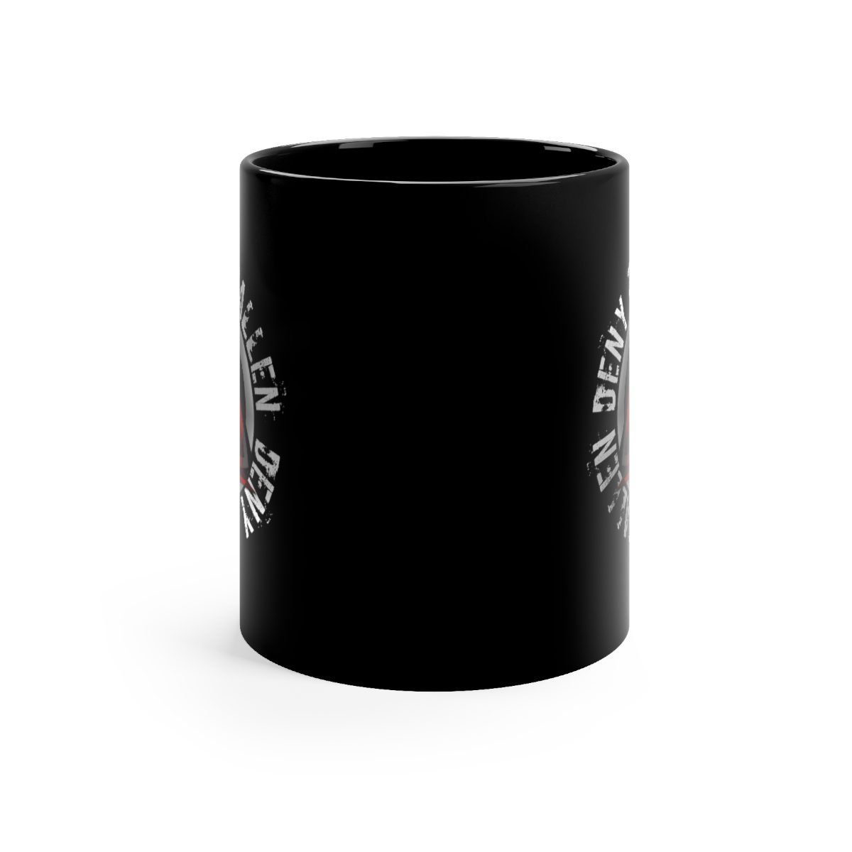 Deny The Fallen Original Logo 11oz Black mug