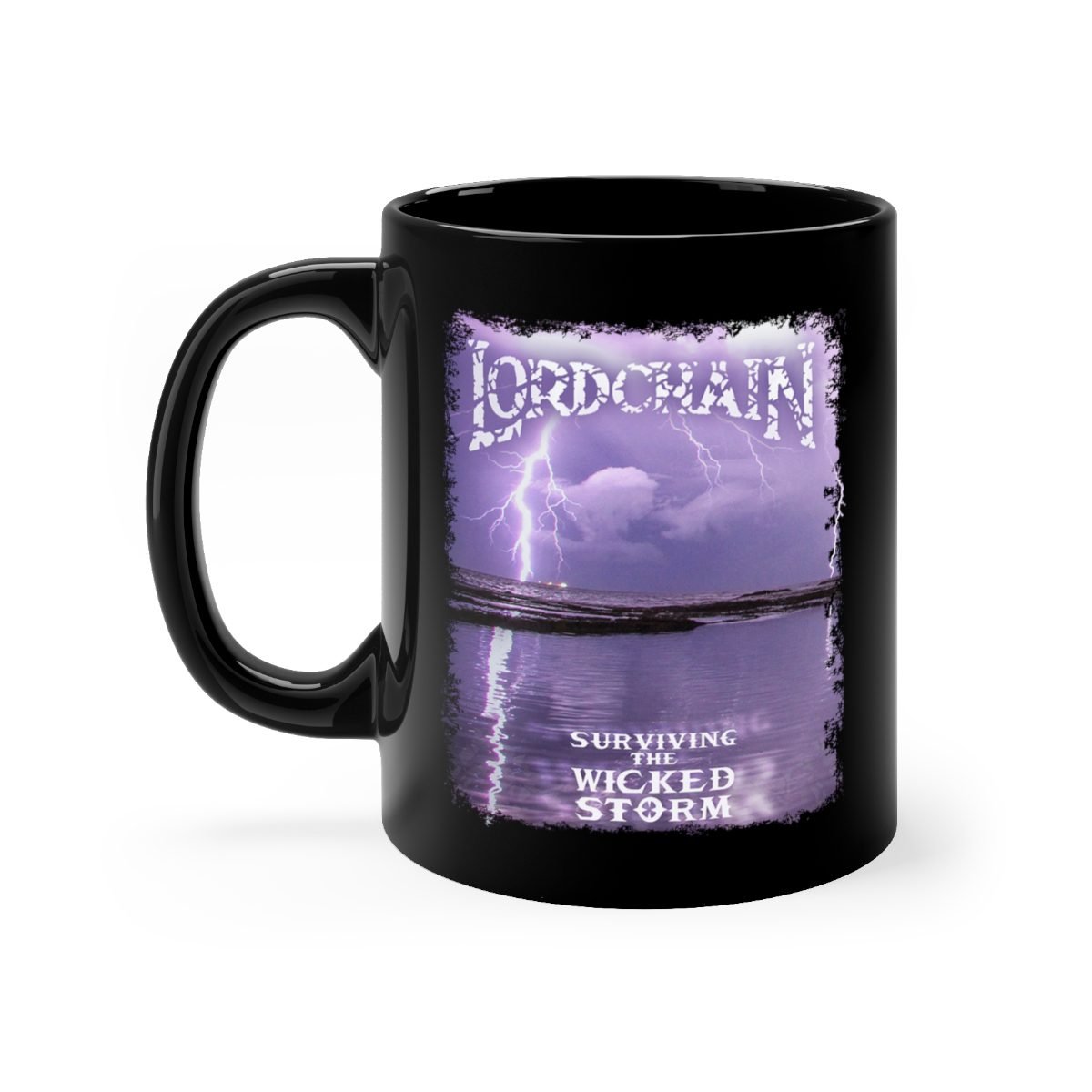 Lordchain – Surviving The Wicked Storm 11oz Black mug