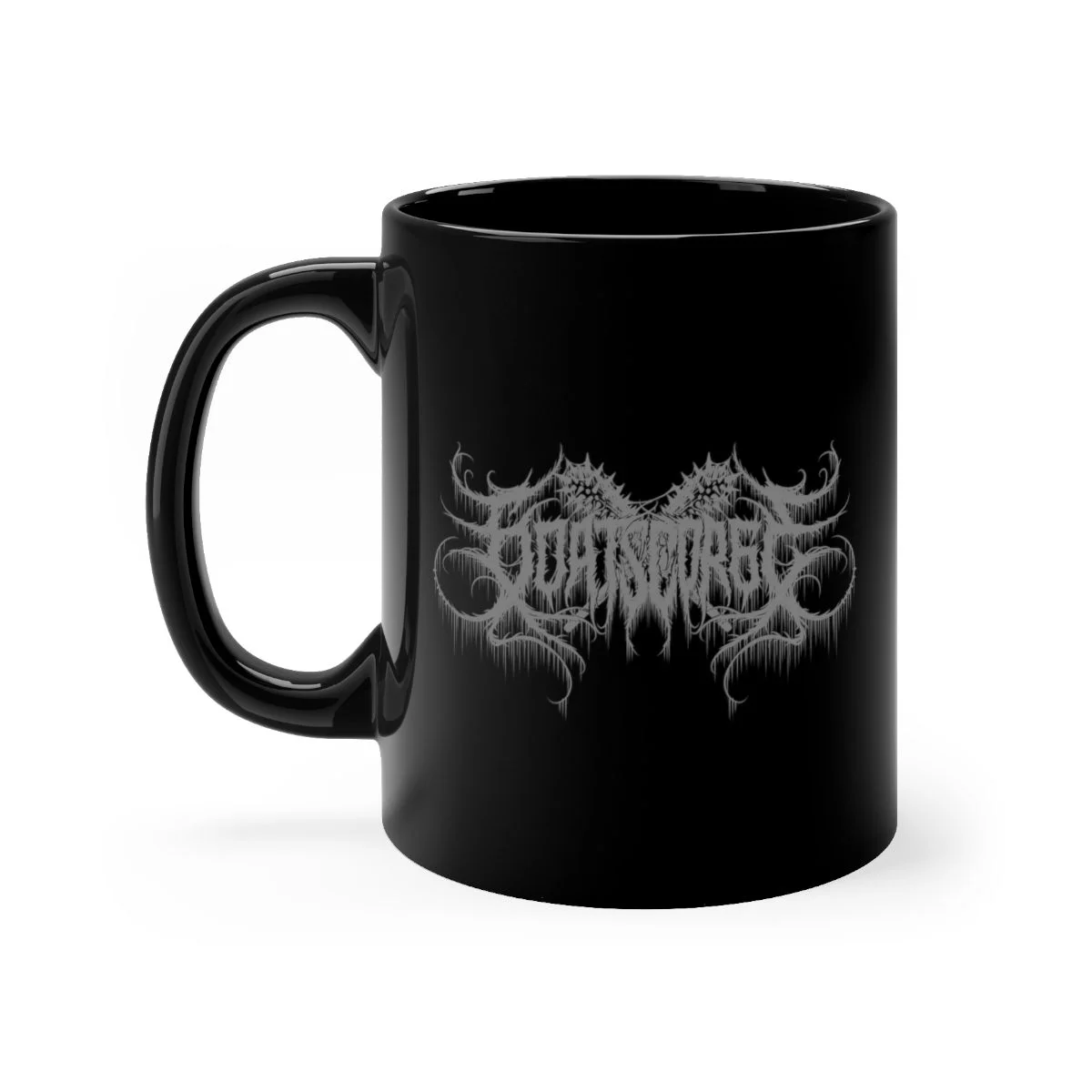 Goatscorge New Logo 2022 Grey 11oz Black mug