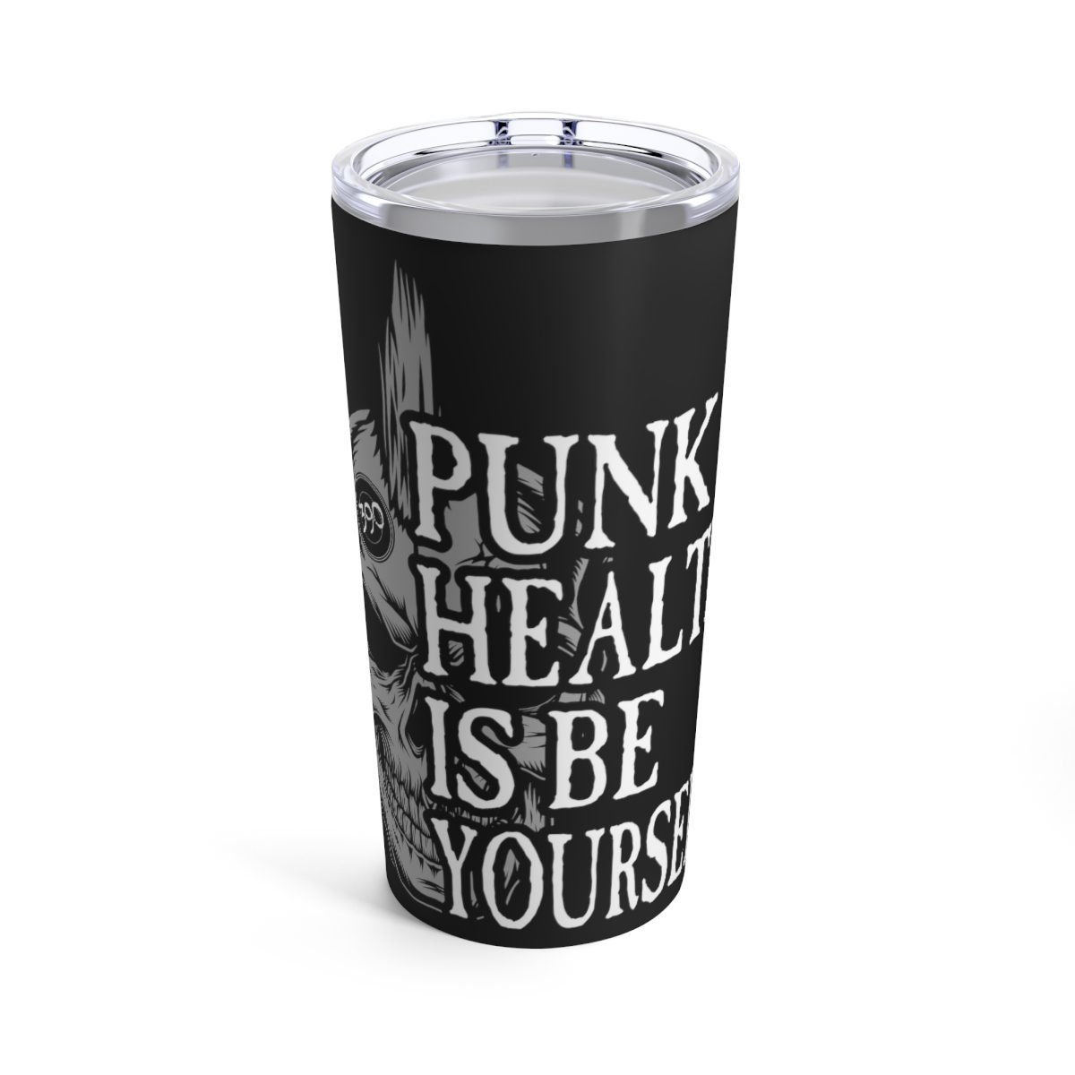 390 – Punk Health 20oz Stainless Steel Tumbler