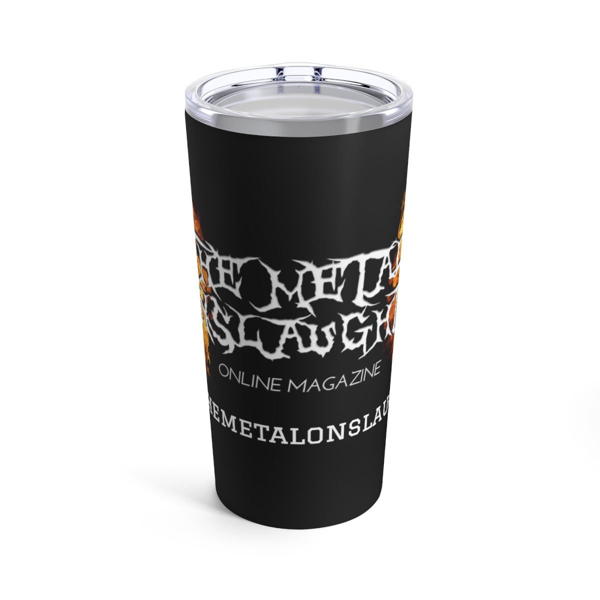 The Metal Onslaught Magazine 20oz Stainless Steel Tumbler