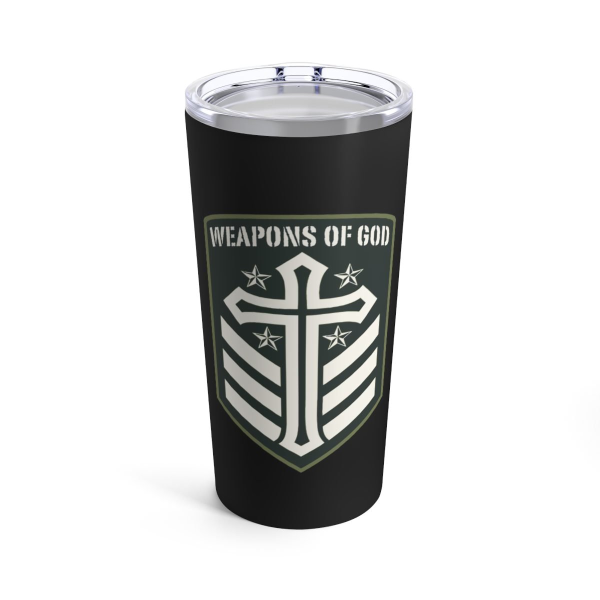 Weapons of God Emblem 20oz Stainless Steel Tumbler