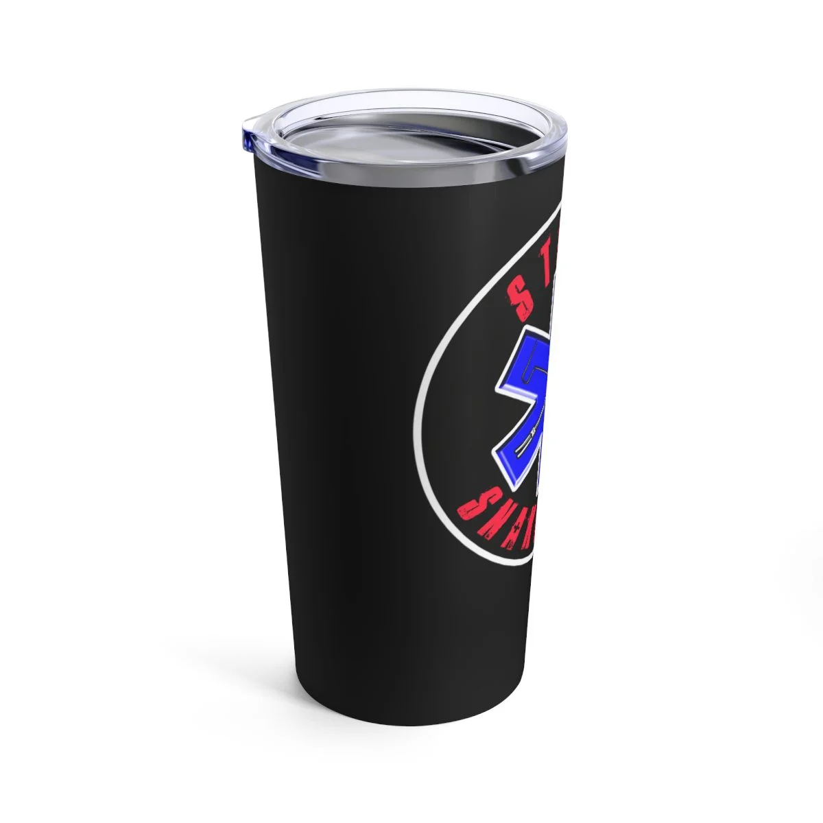 Steve's Snaketuary - Round Logo 20oz Stainless Steel Tumbler