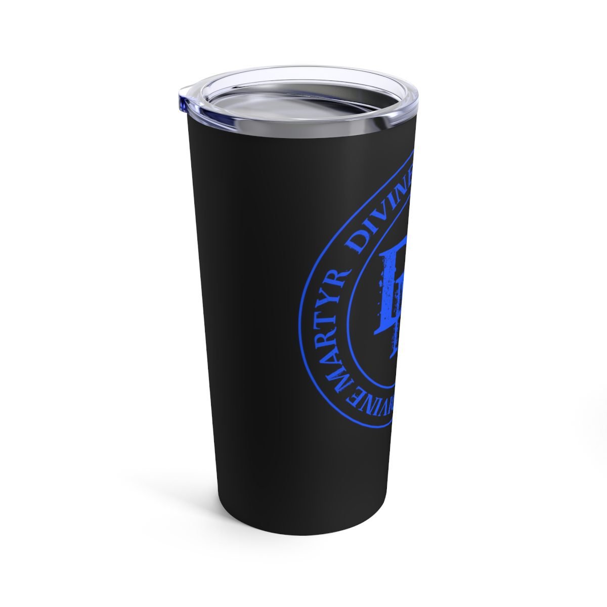 Divine Martyr Blue Circle 20oz Stainless Steel Tumbler