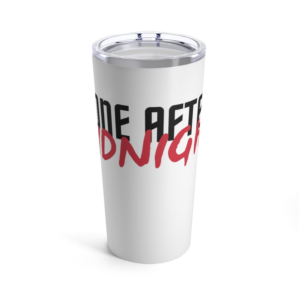 Gone After Midnight Logo 20oz Stainless Steel Tumbler (White)