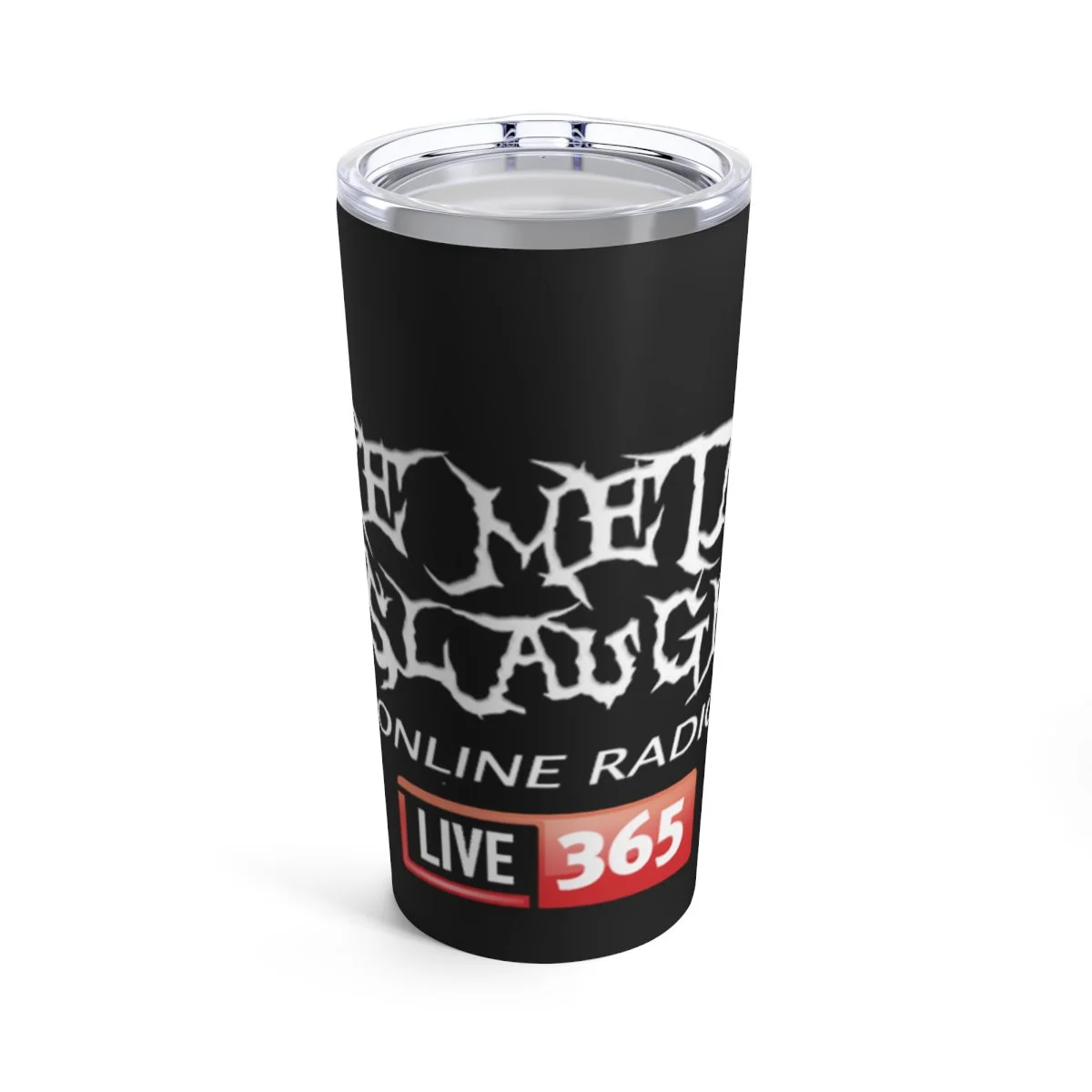 The Metal Onslaught Online Radio365 20oz Stainless Steel Tumbler