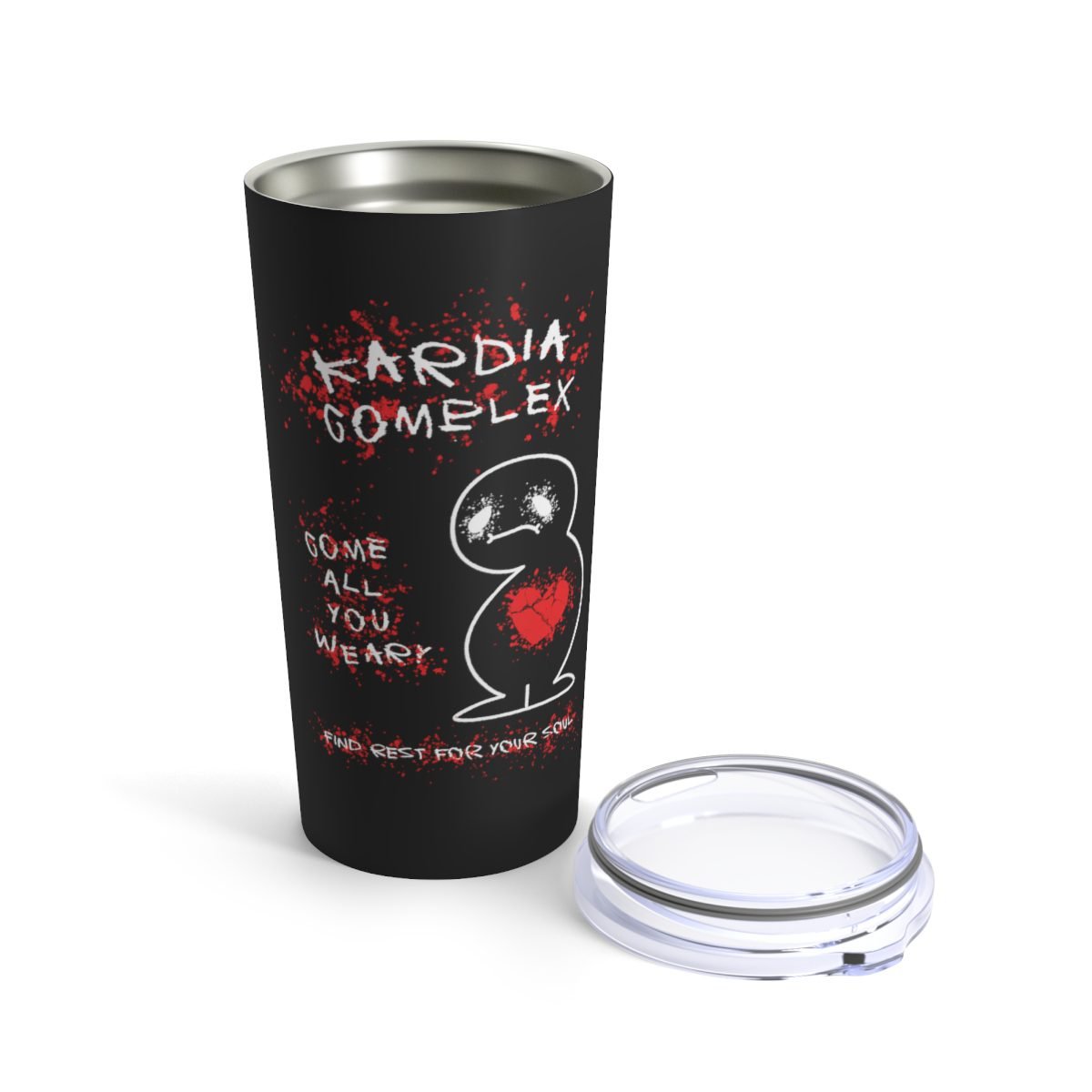 Kardia Complex – Come All You Weary 20oz Stainless Steel Tumbler