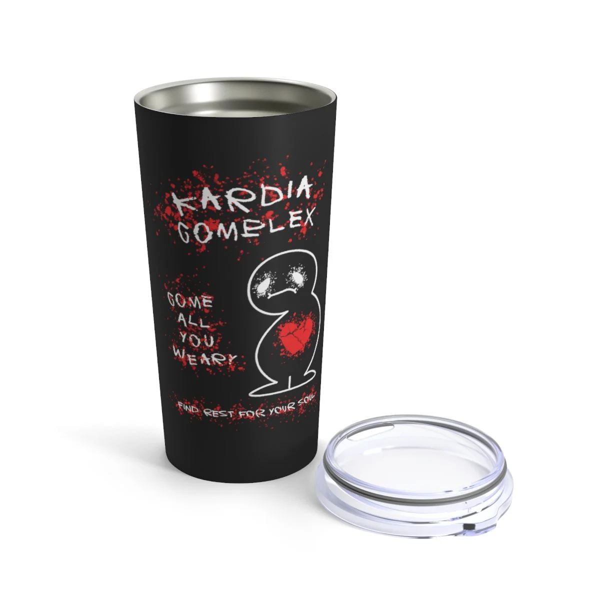 Kardia Complex - Come All You Weary 20oz Stainless Steel Tumbler