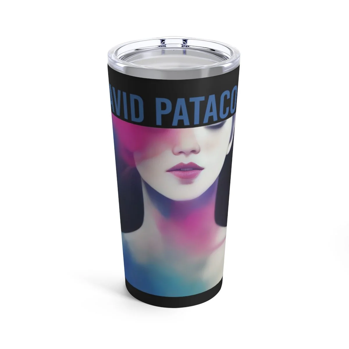 David Pataconi - Cyber Girl 10 20oz Stainless Steel Tumbler