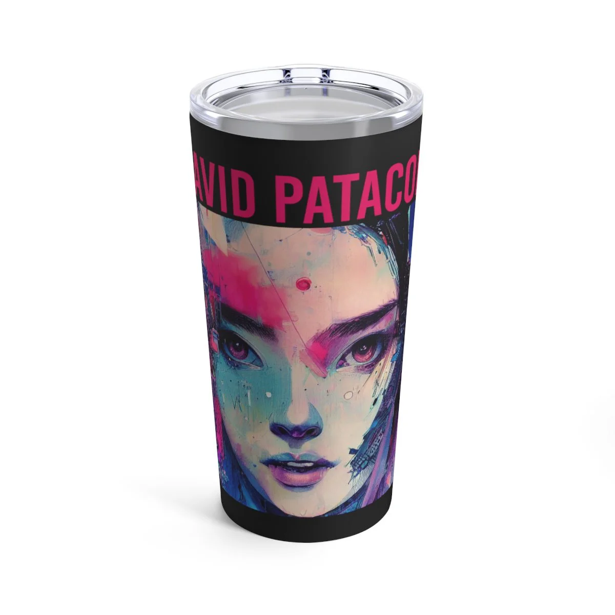 David Pataconi - Cyber Girl 7 20oz Stainless Steel Tumbler