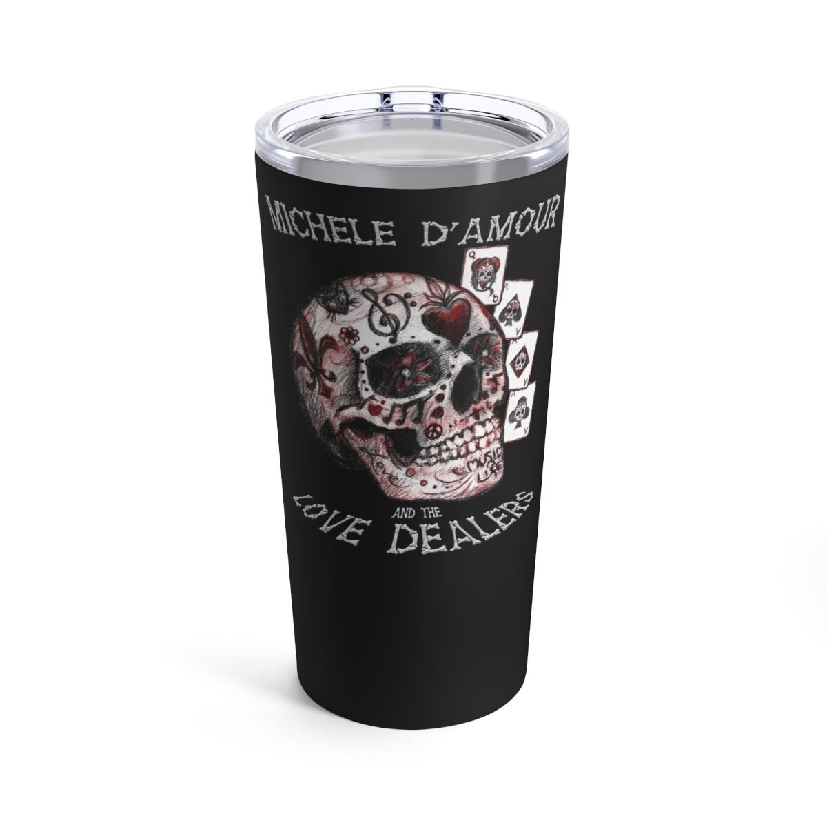 TSSutherland – Michelle D’Amour and The Love Dealers 20oz Stainless Steel Tumbler