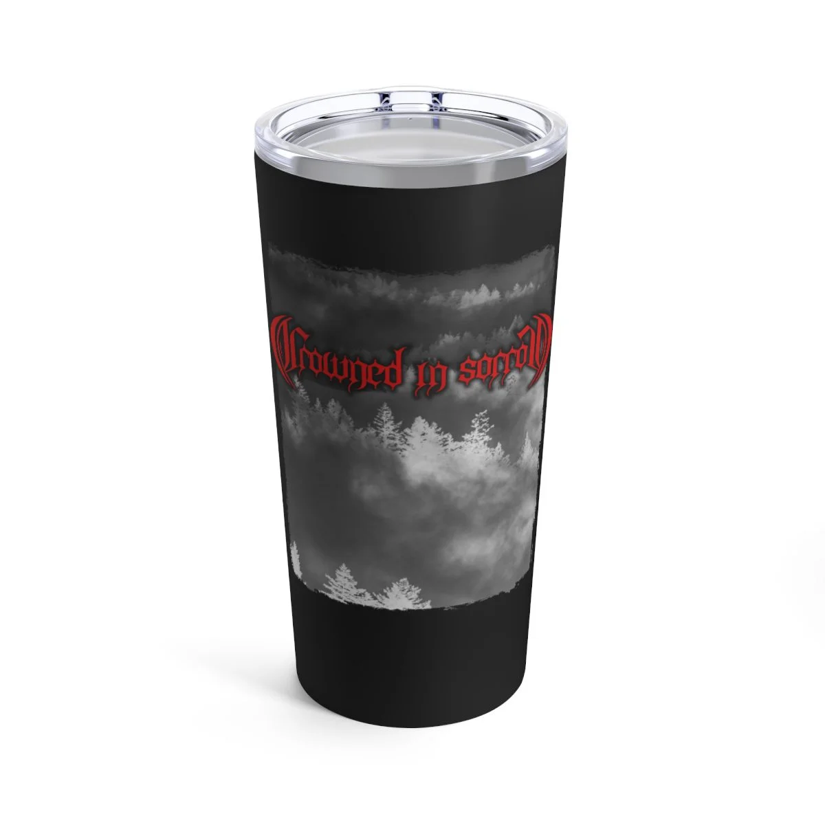 Crowned in Sorrow Fog 20oz Stainless Steel Tumbler