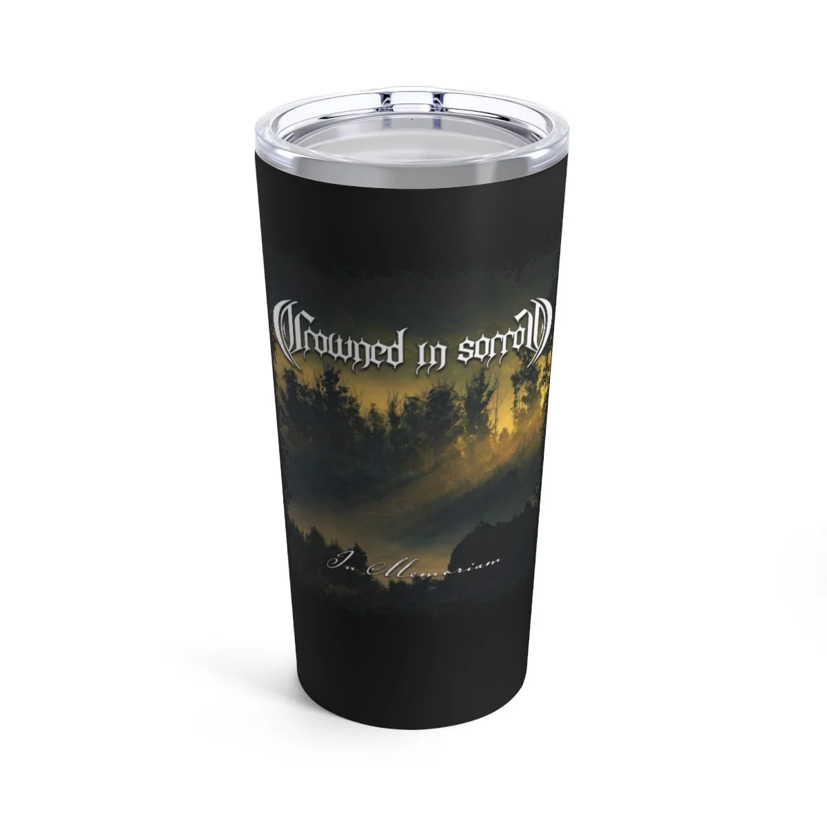 Crowned in Sorrow - In Memoriam 20oz Stainless Steel Tumbler