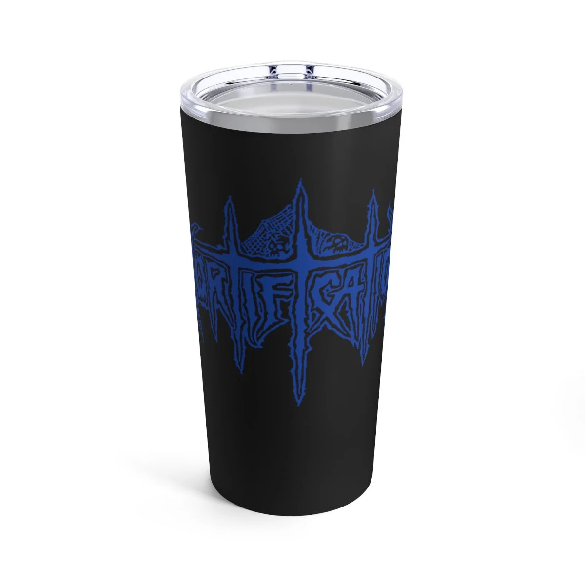 Mortification Blue Logo 20oz Stainless Steel Tumbler