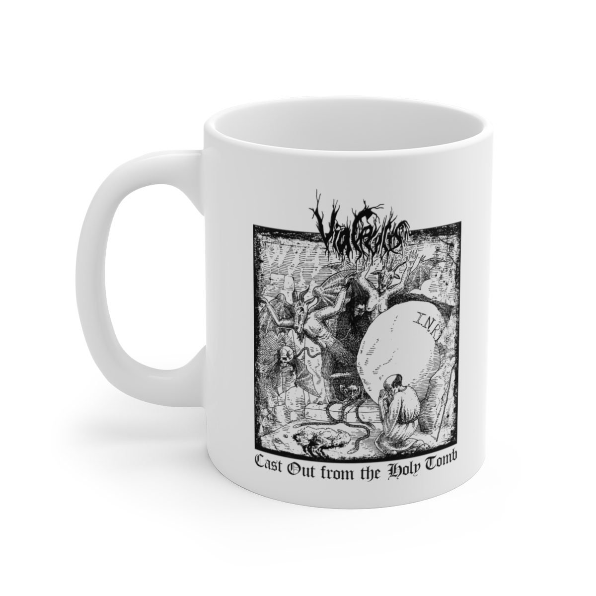 Via Crucis – Cast Out from the Holy Tomb 11oz White Mug