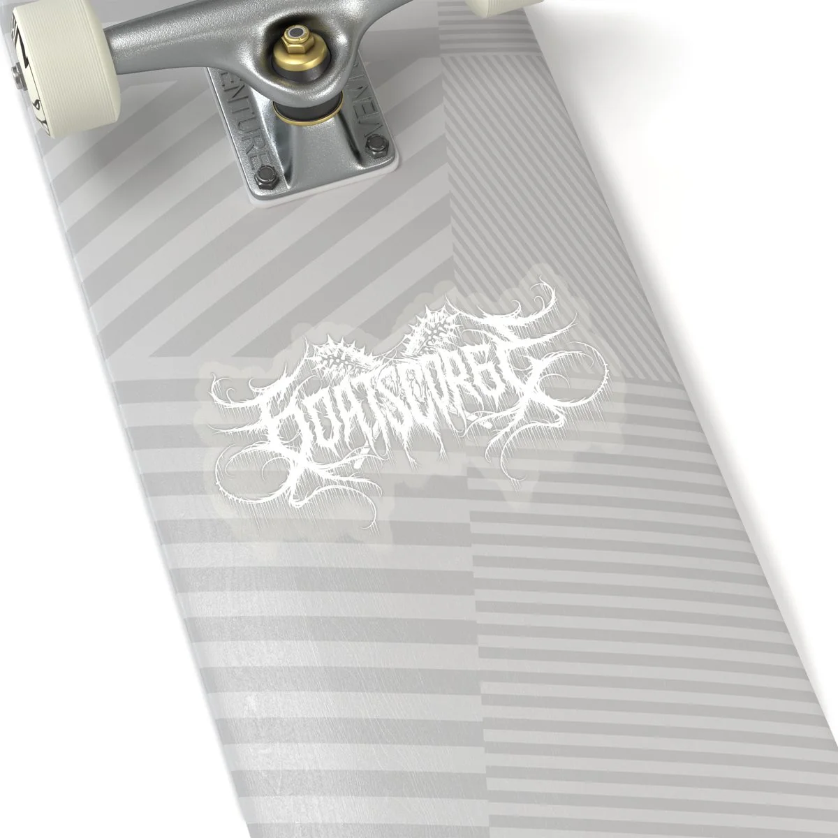 Goatscorge New Logo 2022 White Die Cut Stickers