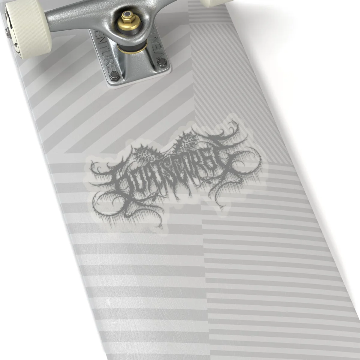Goatscorge New Logo 2022 Grey Die Cut Stickers