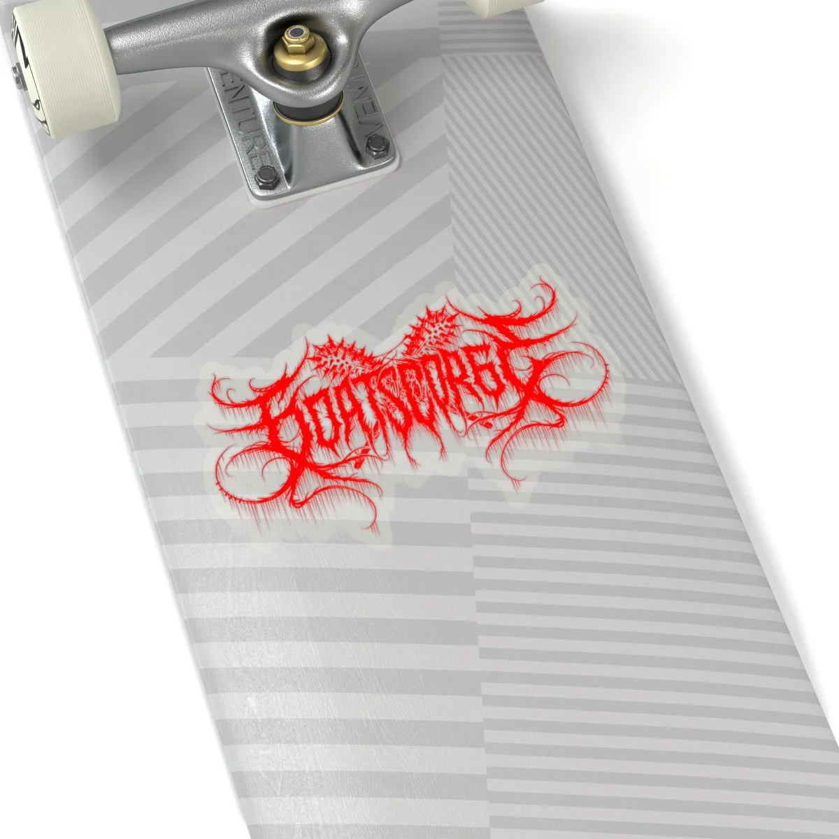 Goatscorge New Logo 2022 Red Die Cut Stickers