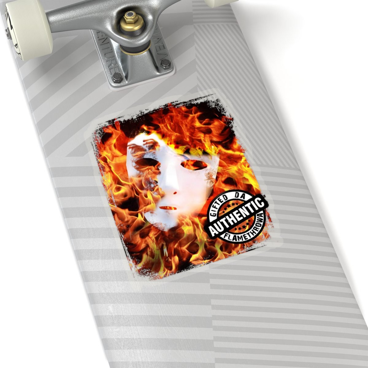 Gifted Da Flamethrowa – Authentic Die Cut Stickers