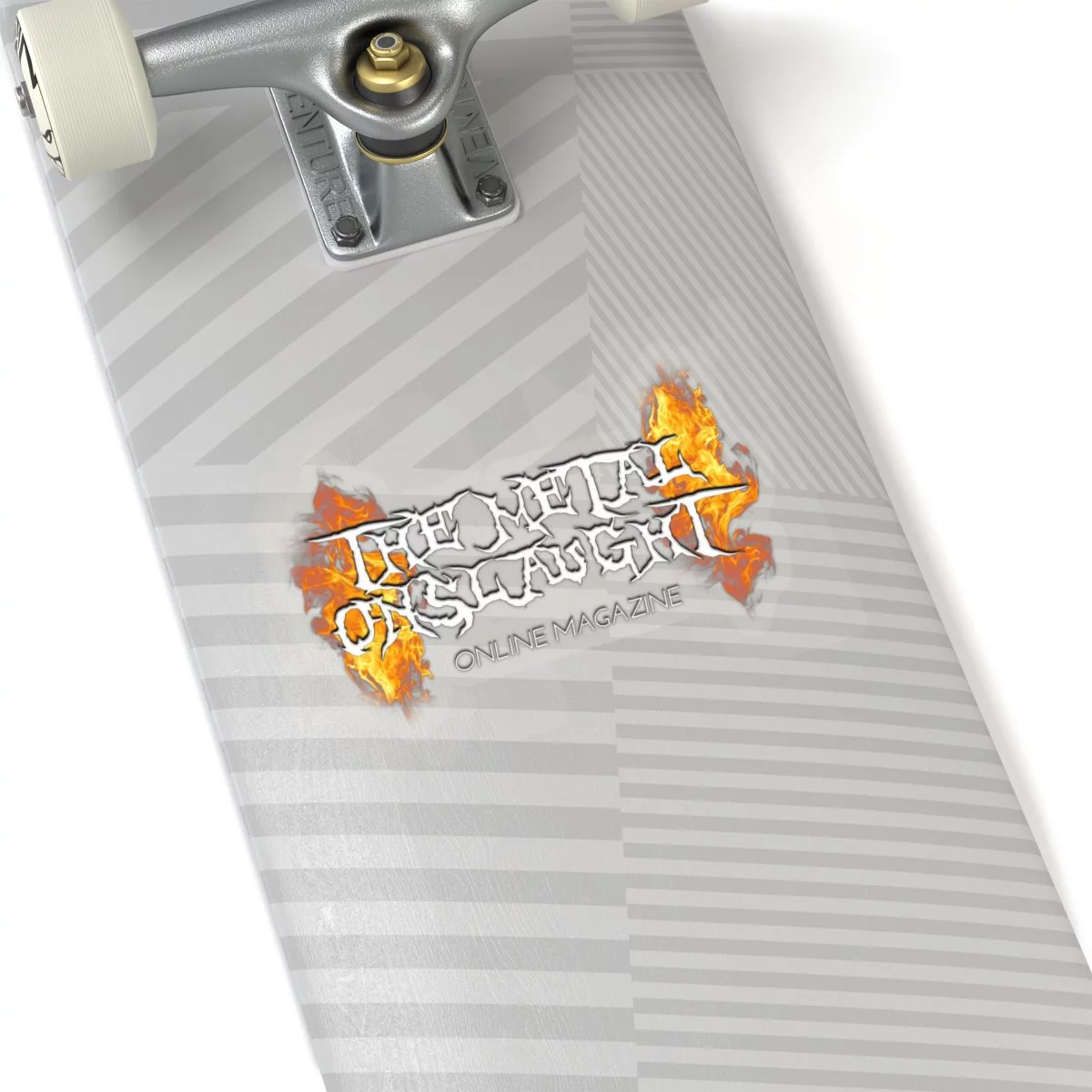 The Metal Onslaught Online Magazine Die Cut Stickers