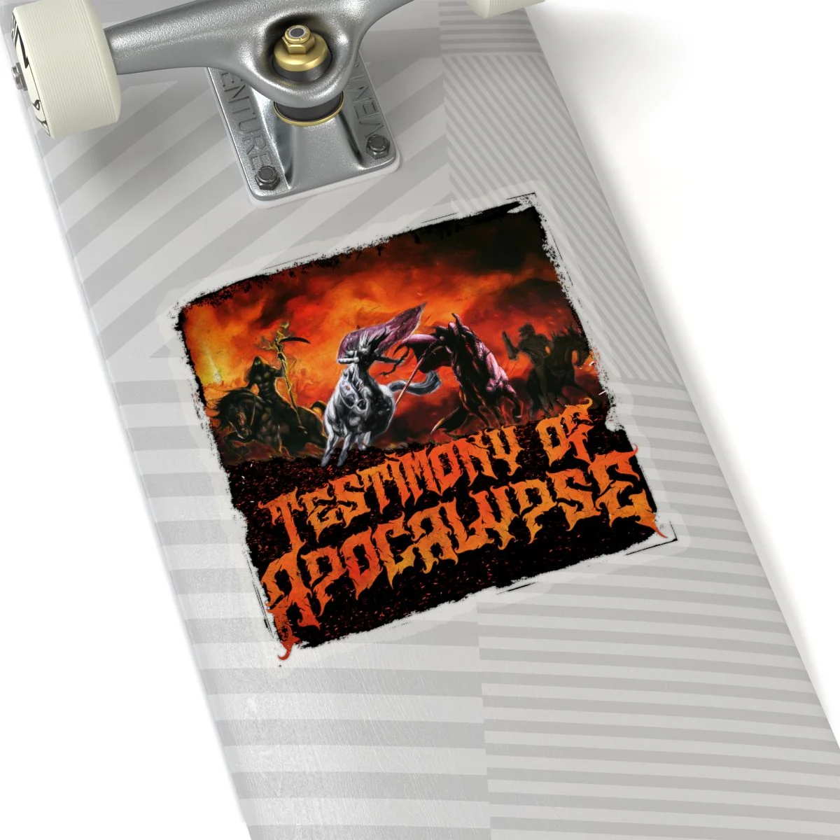 Testimony of Apocalypse Die Cut Stickers