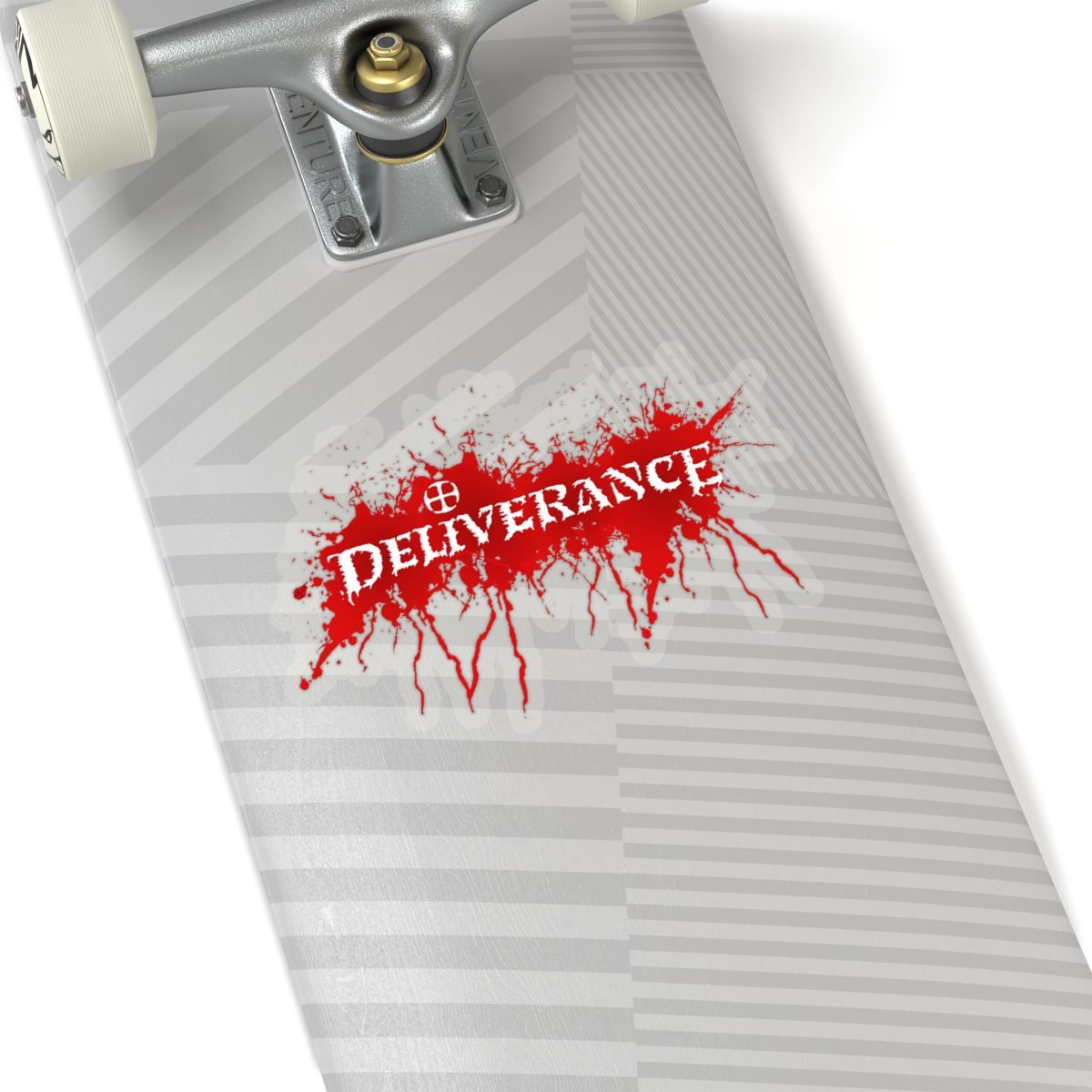 Deliverance Splatter Logo Die Cut Stickers