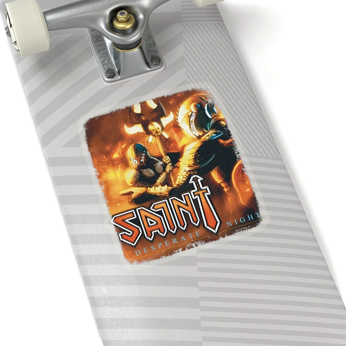 Saint - Desperate Night Die Cut Stickers