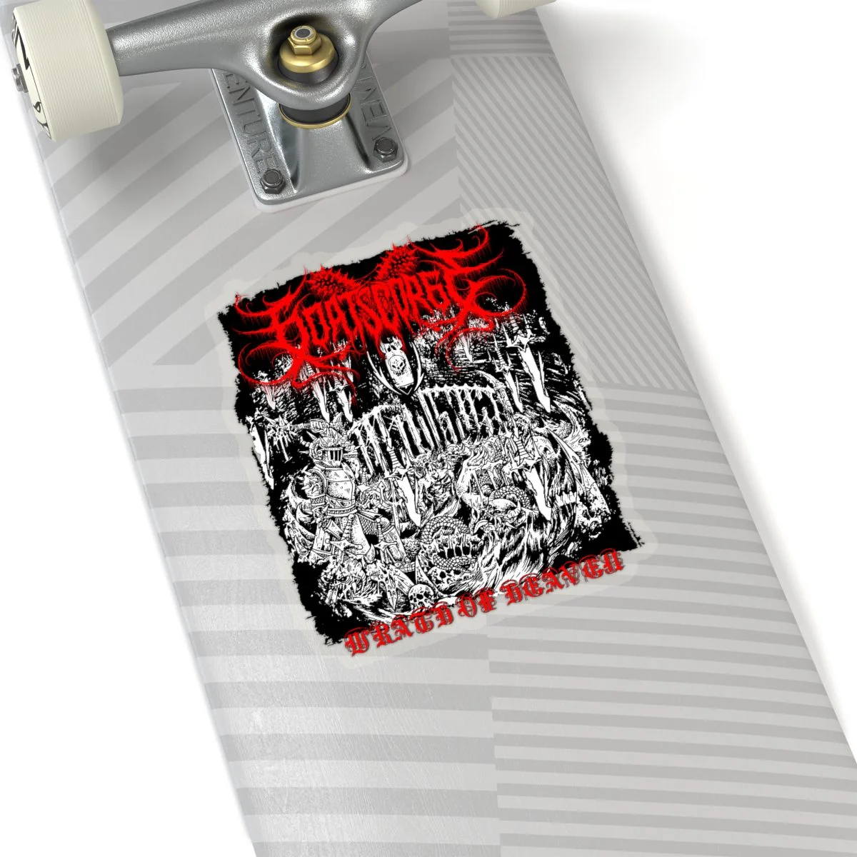 Goatscorge - Wrath of Heaven Die Cut Stickers