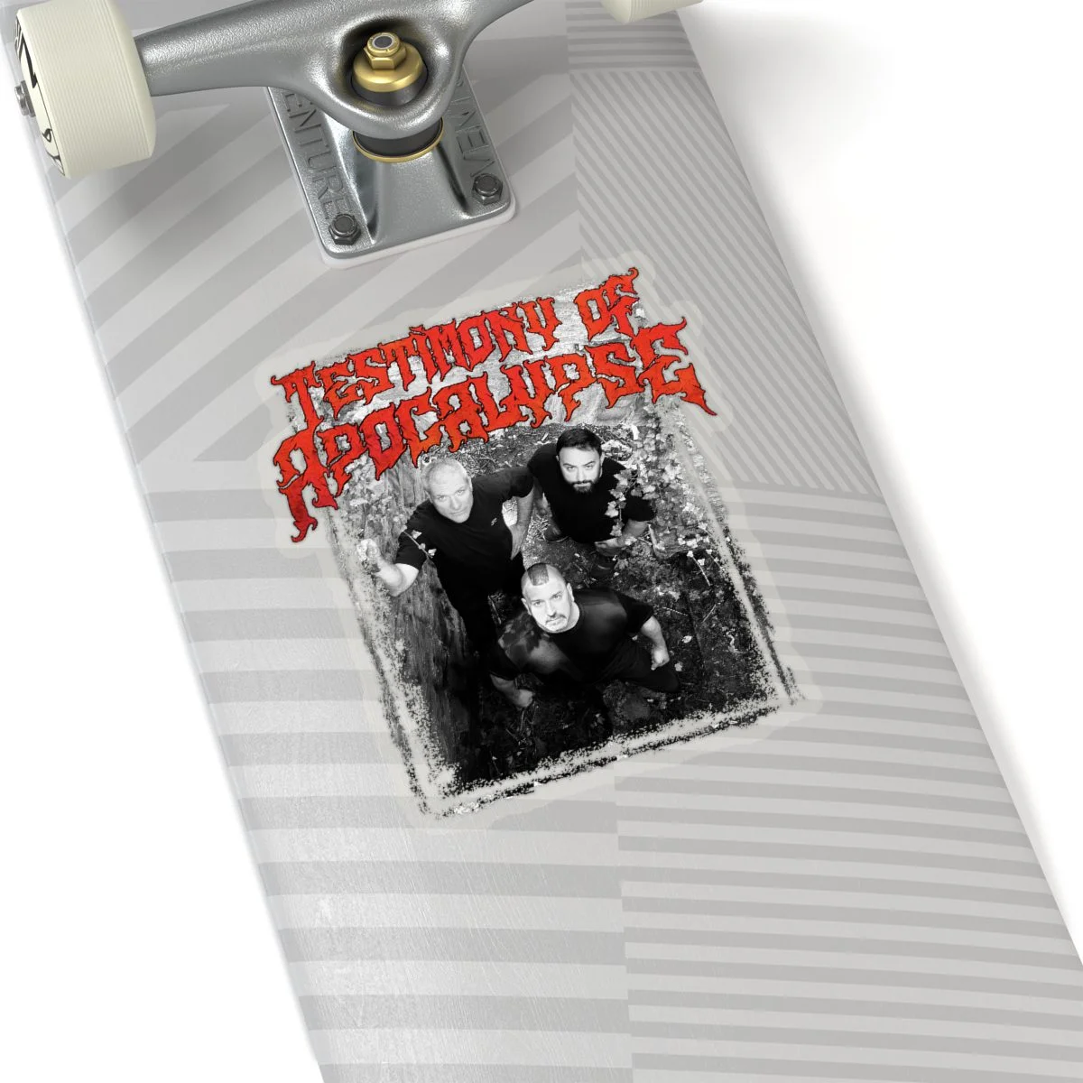 Testimony of Apocalypse Photo Die Cut Stickers