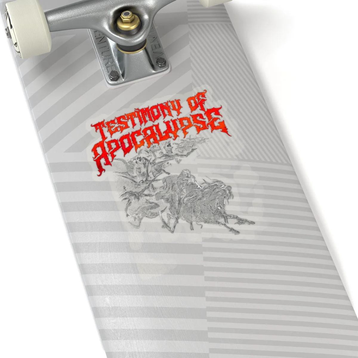 Testimony of Apocalypse - Deathly Visions Die Cut Stickers